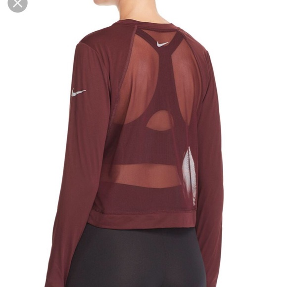 nike mesh long sleeve
